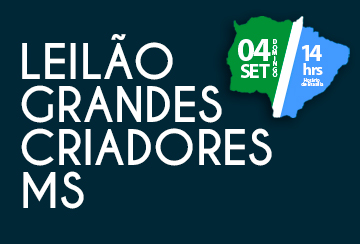 LEILÃO GRANDES CRIADORES MS