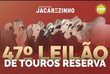 47º LEILÃO DE TOUROS RESERVA AGROPECUÁRIA JACAREZINHO