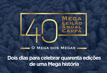 40º MEGA LEILÃO ANUAL CARPA - FÊMEAS PO