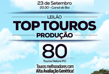 2º LEILÃO TOP TOUROS PRODUÇÃO